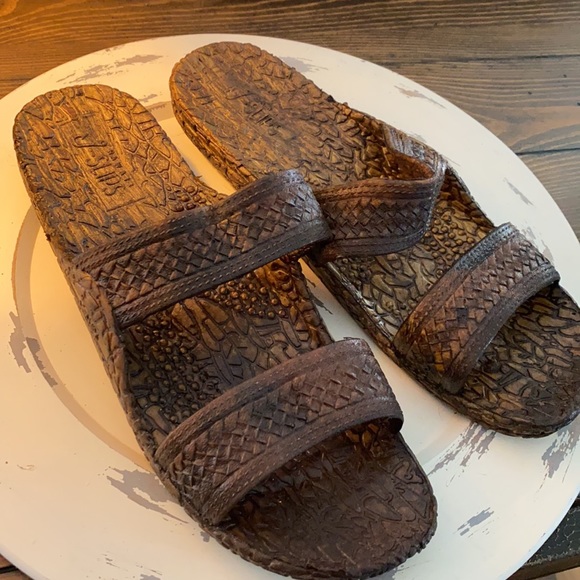 J-Slips Hawaiian Jesus Sandals Unisex XL Kona - Picture 2 of 4